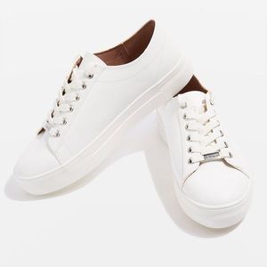 TOPSHOP 👟 Caramel Platform Sneakers